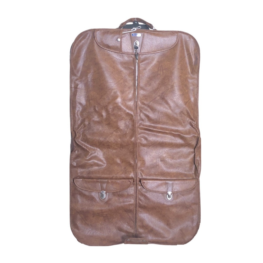 American Tourister Escort Garment Bag Vintage/Antique Faux Leather